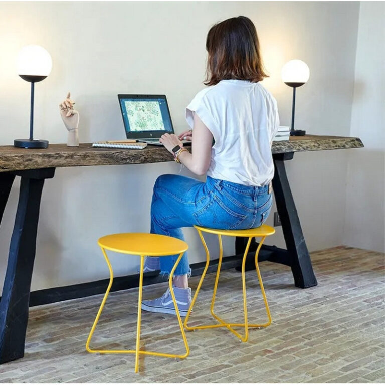 FERMOB - Tabouret FERMOB Cocotte h.45cm en métal - 25 coloris