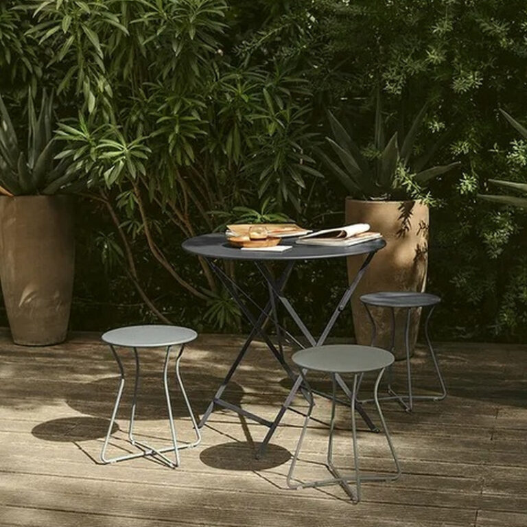 FERMOB - Tabouret FERMOB Cocotte h.45cm en métal - 25 coloris