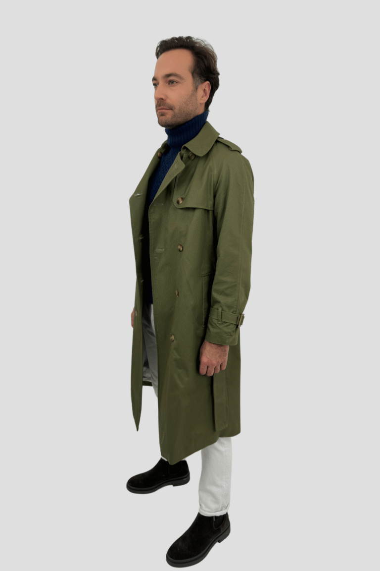 Coulange - Trench coat vert kaki M67 – 3XL