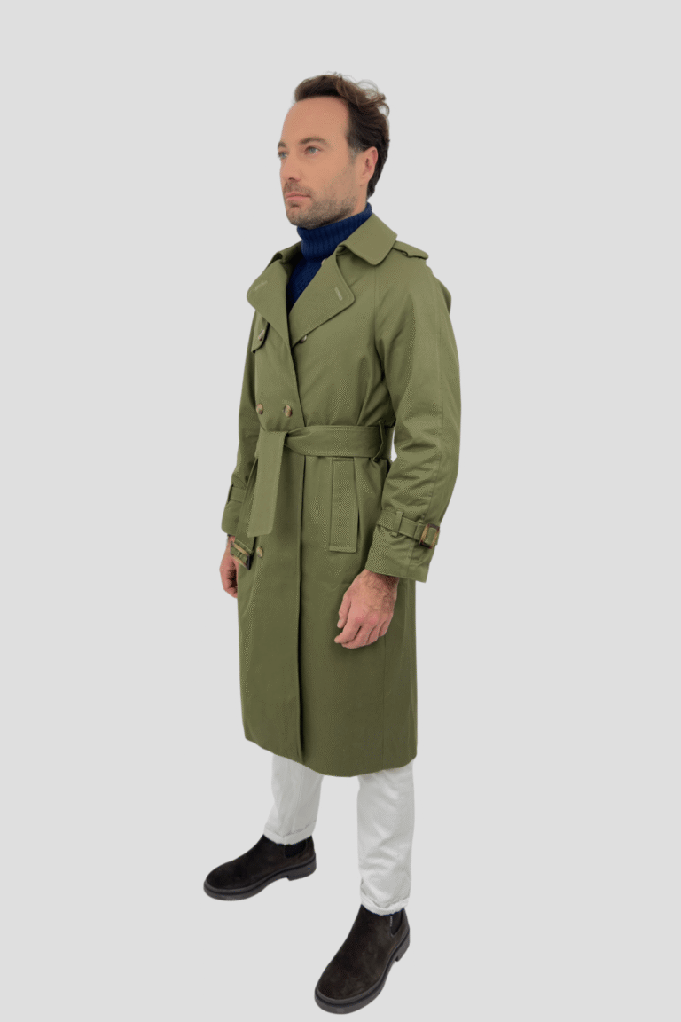 Coulange - Trench coat vert kaki M67 – 3XL