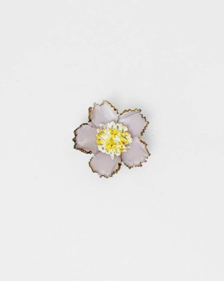 Ciléa Paris - Pin’s fleur Tuba – Vert