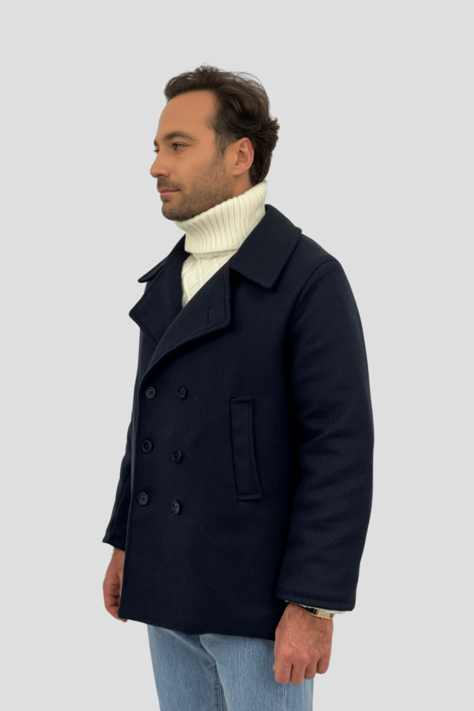 Coulange - Caban Court cachemire B56 – 3XL