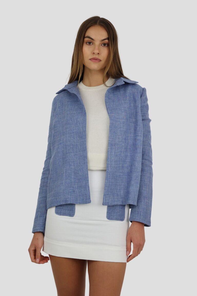 Coulange - Veste Lin et soie B84 – 46