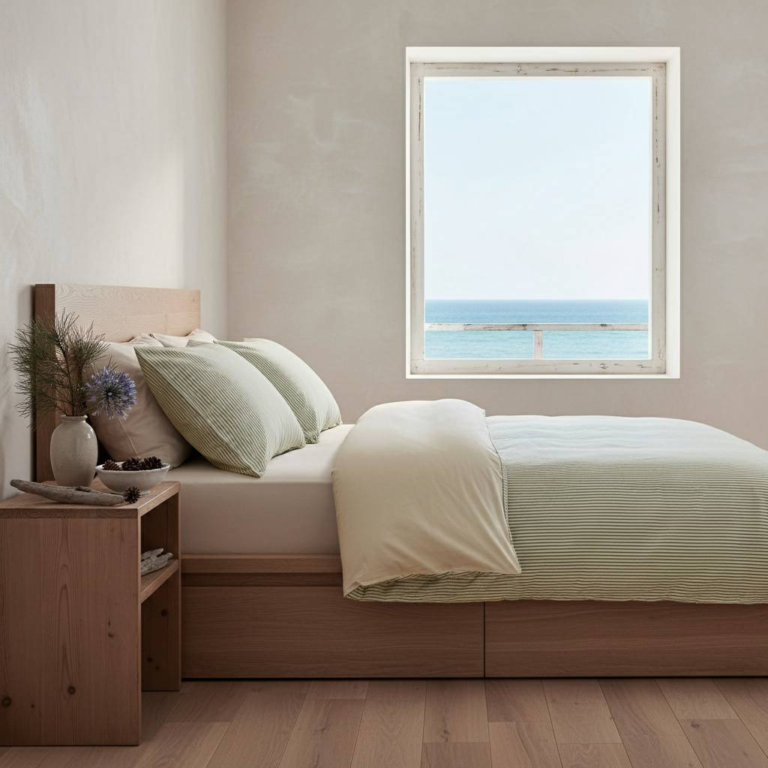 CAMIF SIGNATURE - Lot de 2 taies d'oreiller percale Aulne