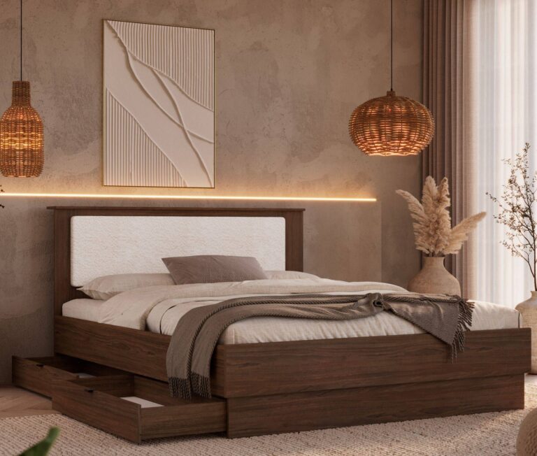 CAMIF SIGNATURE - Lit avec tiroirs de rangement en option Paku