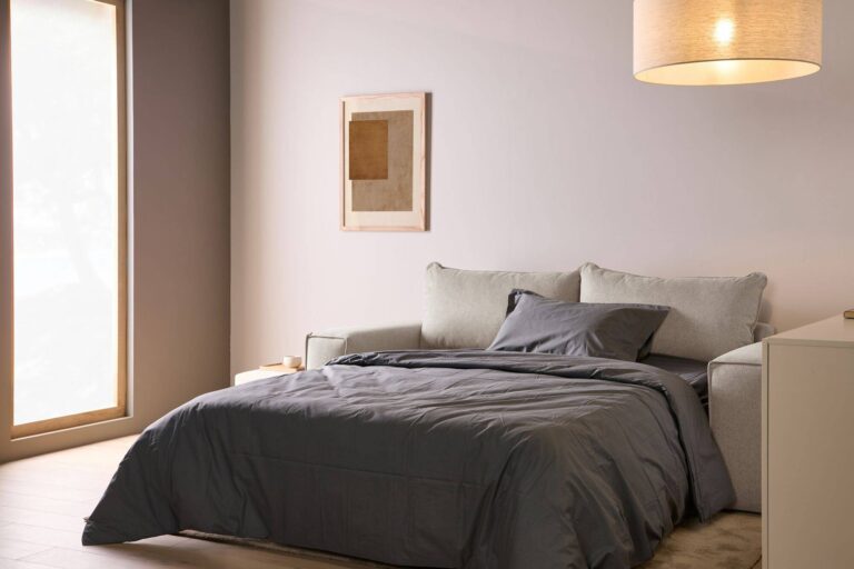 ESSENTIELS PAR CAMIF - Canapé convertible tissu Orel