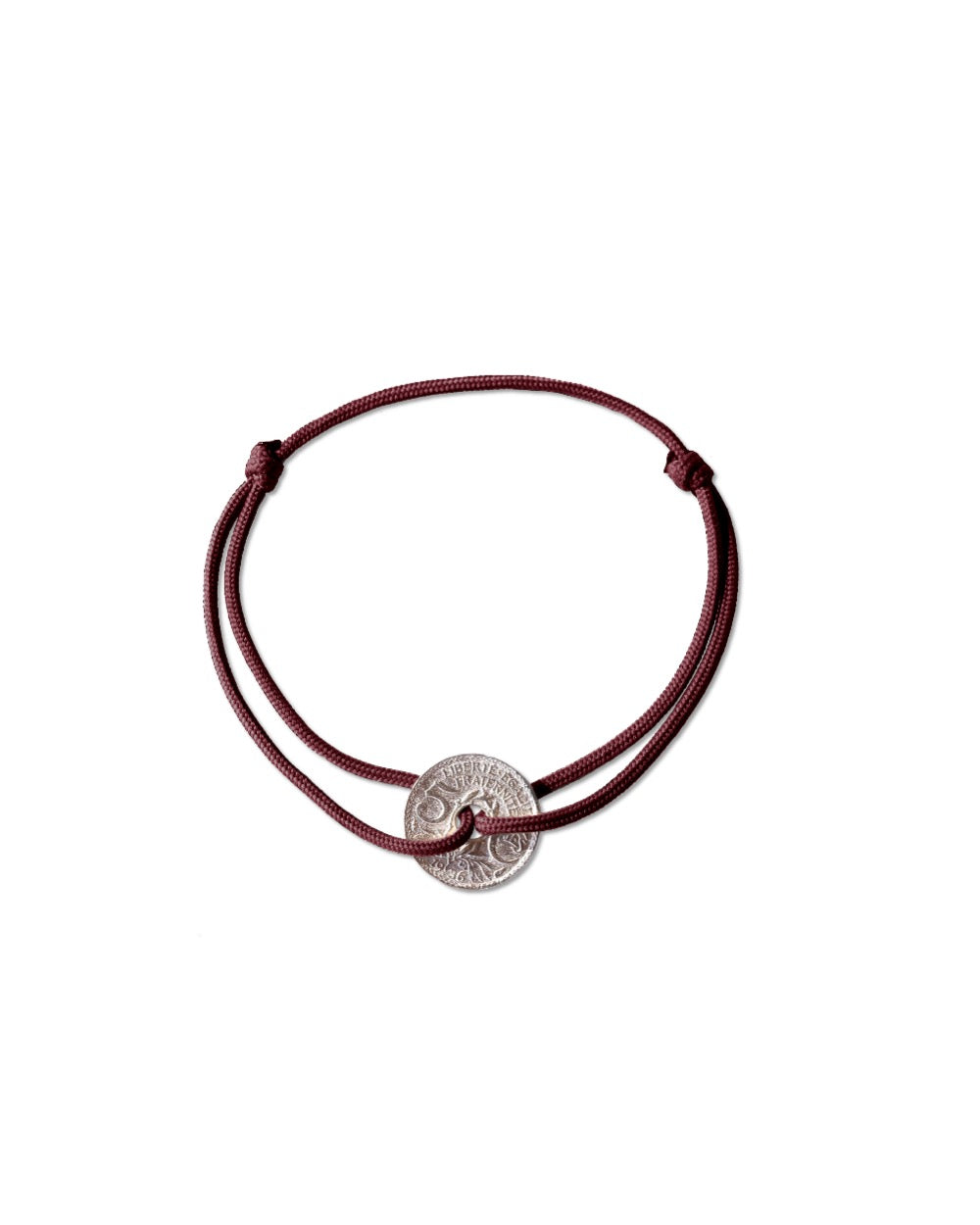 01LSF 05C 0002 LE SOU FRANÇAIS - Bracelet Louvre - 5 centimes argent - Bordeaux