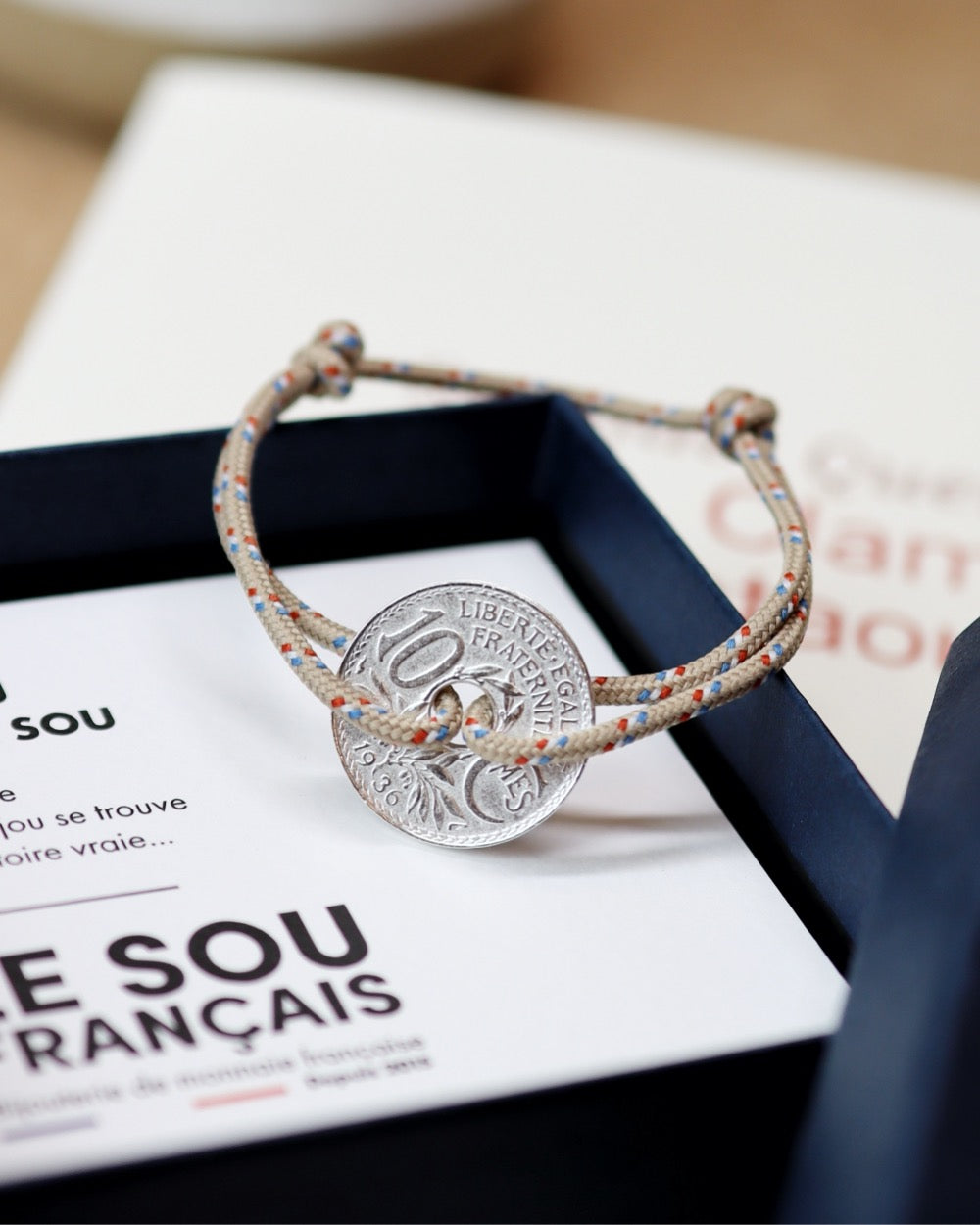 01LSF 10C 0016 Le Sou Français - Bracelet Vincennes - 10 centimes argent - Sablais