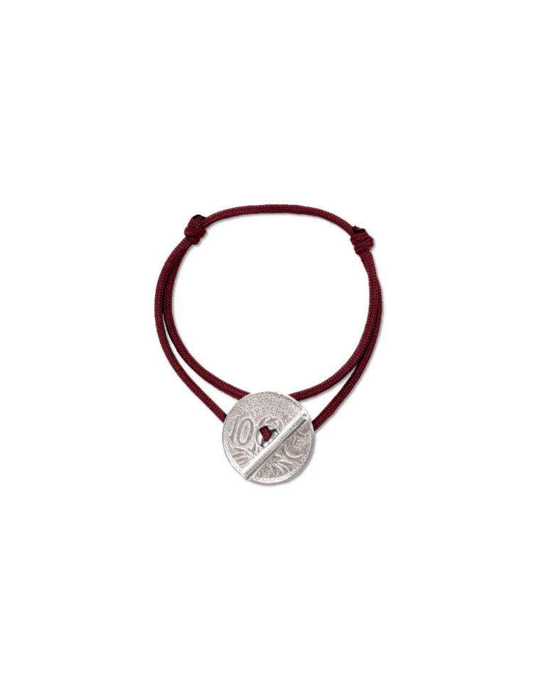 01LSF 10T 0002 Le Sou Français - Bracelet le T - 10 centimes argent - Bordeaux