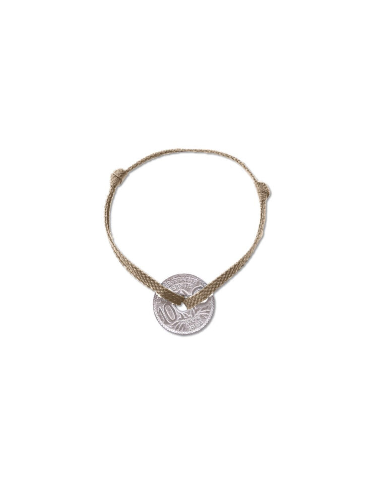 01LSF 10c 0023 Le Sou Français - Bracelet Vincennes - 10 centimes argent - Plat Beige