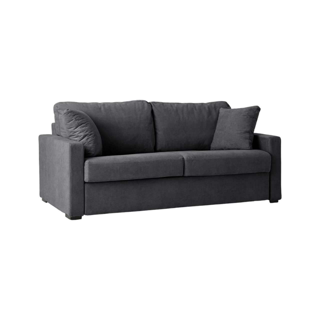 01 de canapes et fauteuils canapes convertibles 3 places camif signature gris tissus oslo camif 100396612277 ESSENTIELS PAR CAMIF - Canapé convertible tissu déhoussable Oslo
