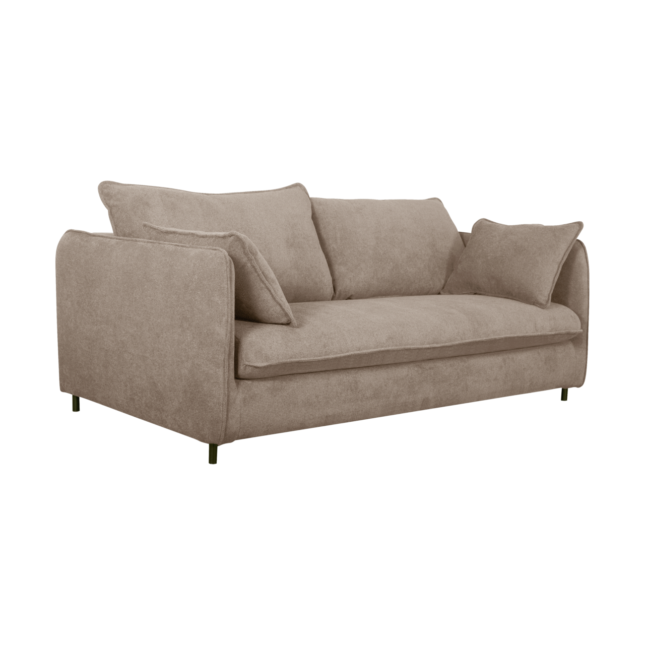 01 de canapes et fauteuils canapes convertibles 3 places n beige tissus oden camif 100378123692 CAMIF SIGNATURE - Canapé 3 places convertible tissu Oden