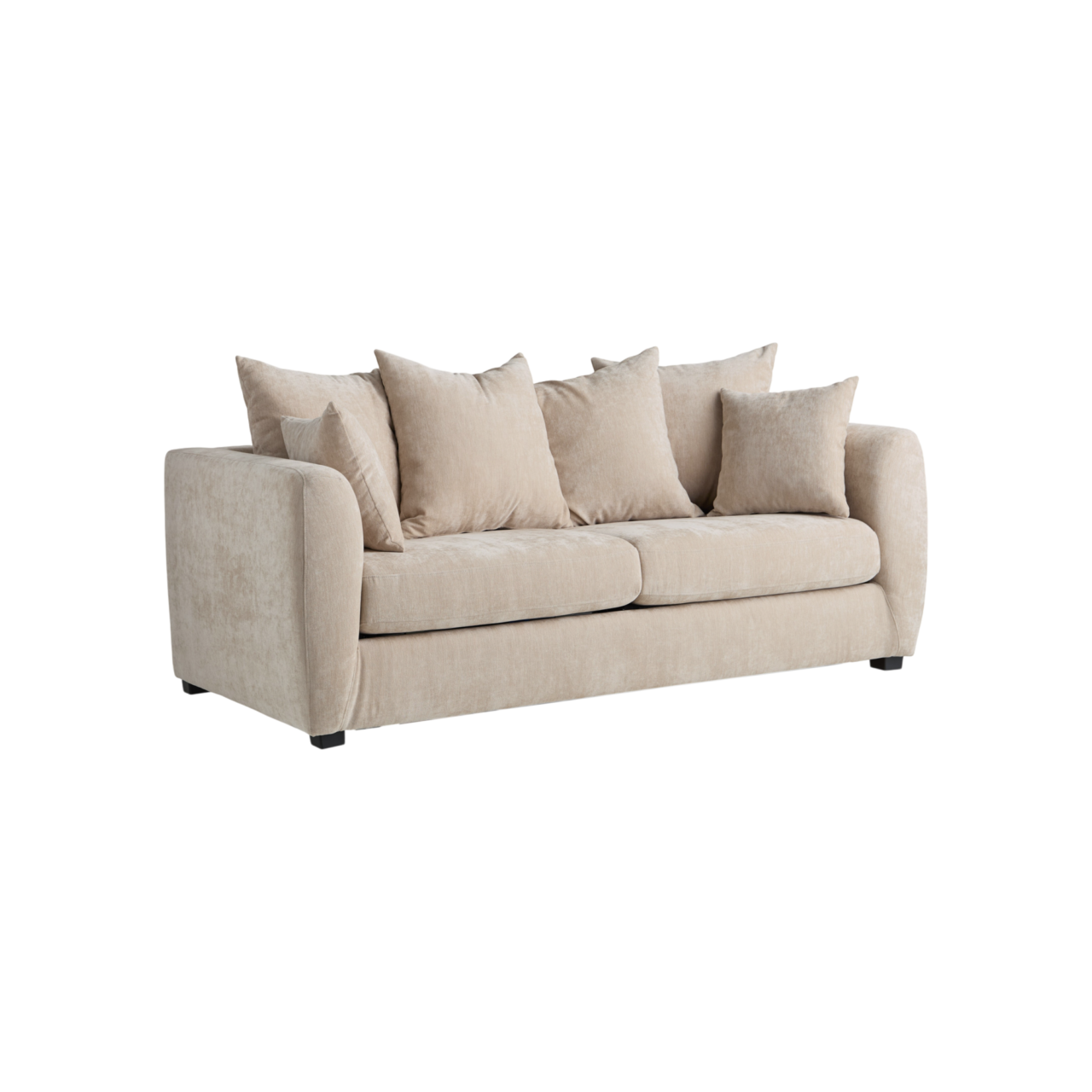 01 de canapes et fauteuils canapes droits 3 places camif signature beige tissus pietro camif 100401824375 CAMIF SIGNATURE - Canapé tissu Piétro