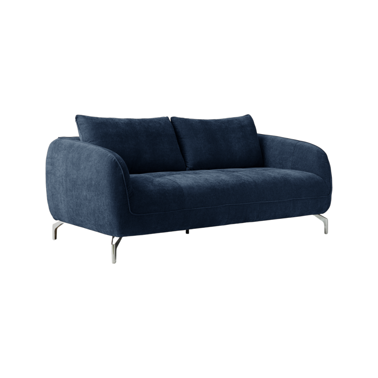 01 de canapes et fauteuils canapes droits camif signature bleu tissus priam camif 100393273963 CAMIF SIGNATURE - Canapé tissu Priam