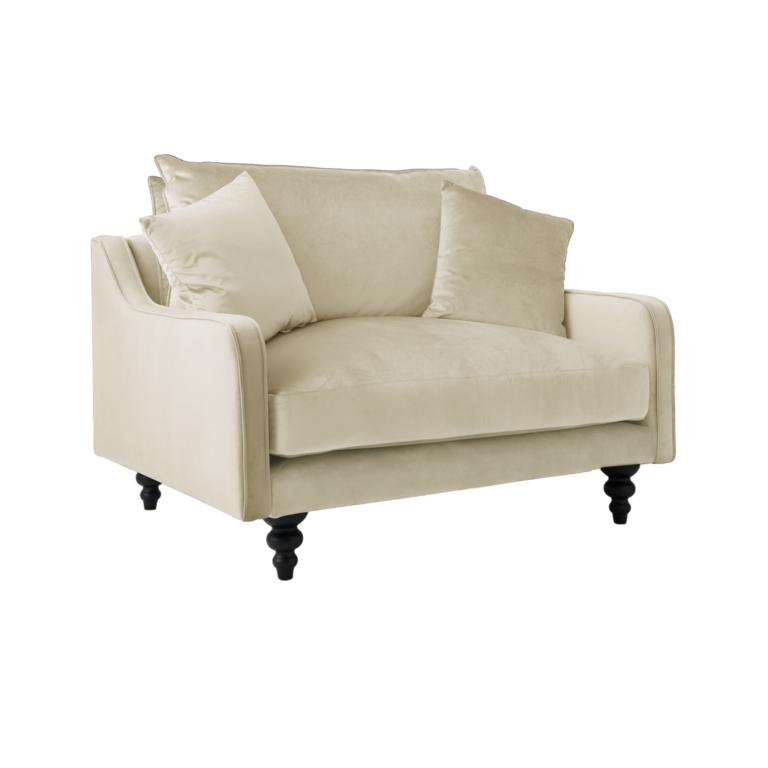 CAMIF SIGNATURE - Fauteuil velours Orso XL