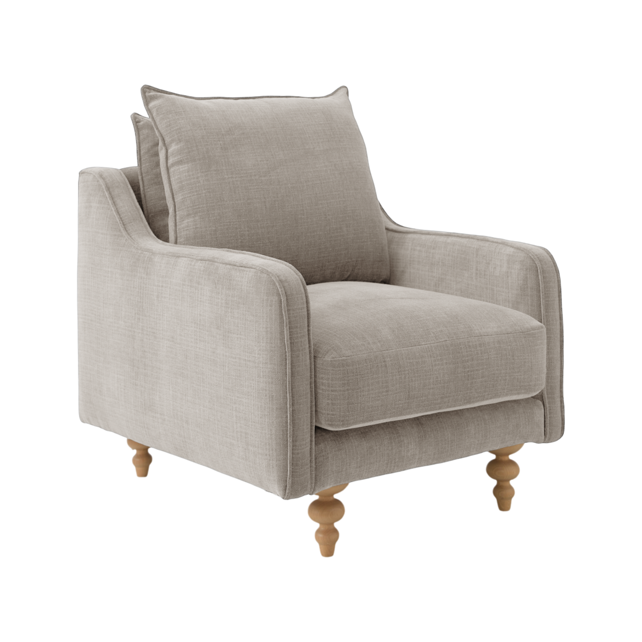 01 de canapes et fauteuils fauteuils niv inf camif signature beige tissus orso camif 100388733664 CAMIF SIGNATURE - Fauteuil tissu Orso