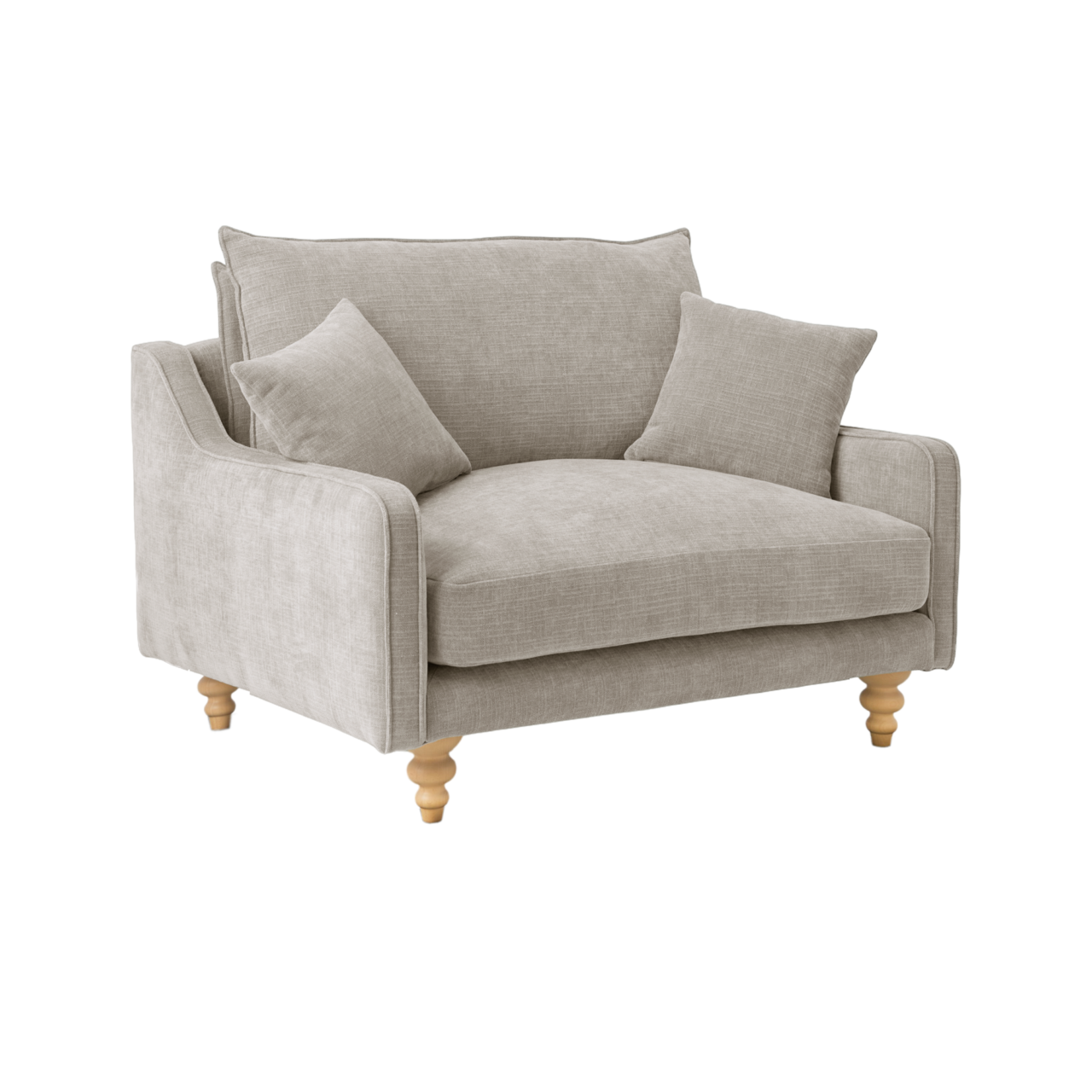 01 de canapes et fauteuils fauteuils niv inf camif signature beige tissus orso camif 100388743669 CAMIF SIGNATURE - Fauteuil tissu Orso XL
