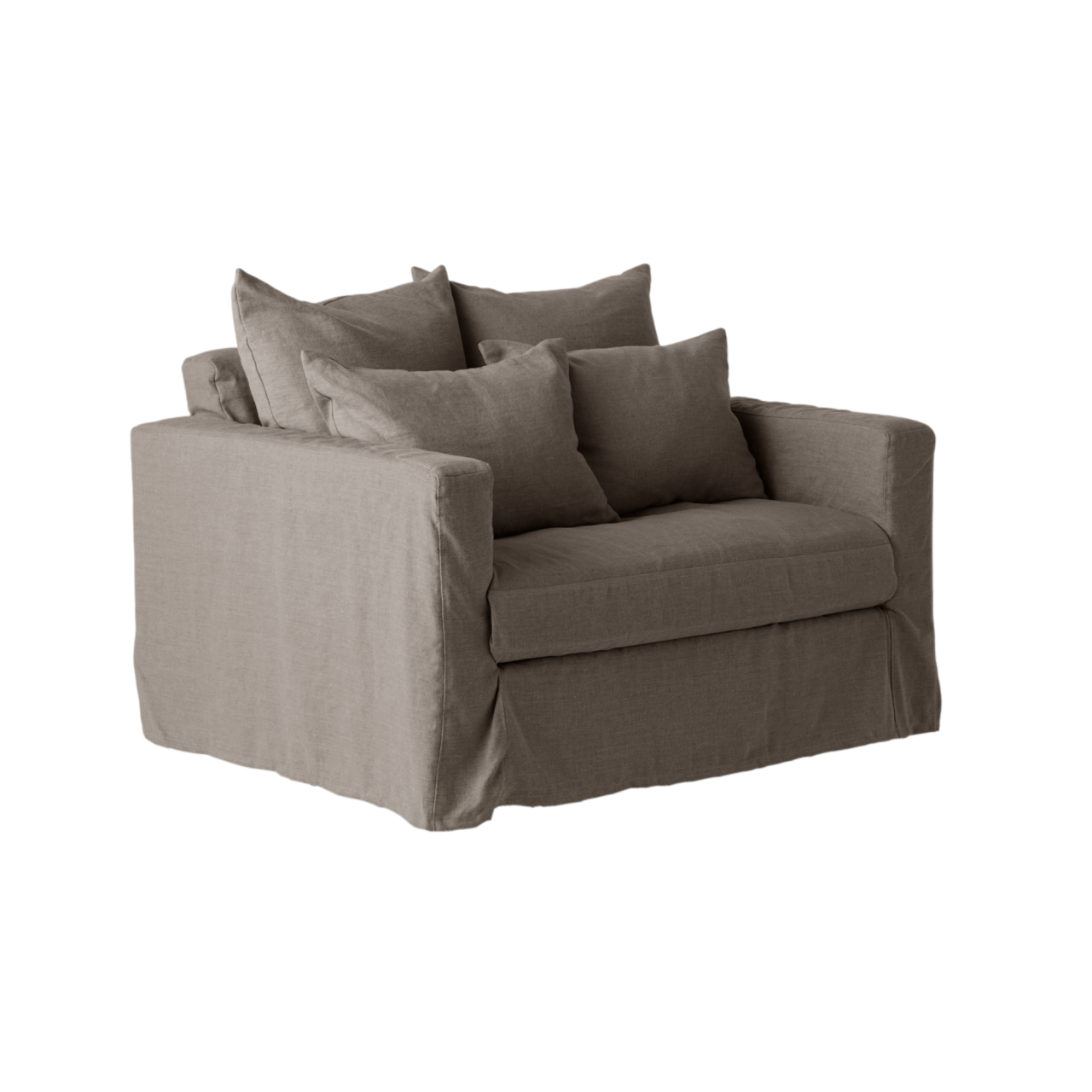 CAMIF SIGNATURE - Fauteuil XL lin déhoussable Moëze
