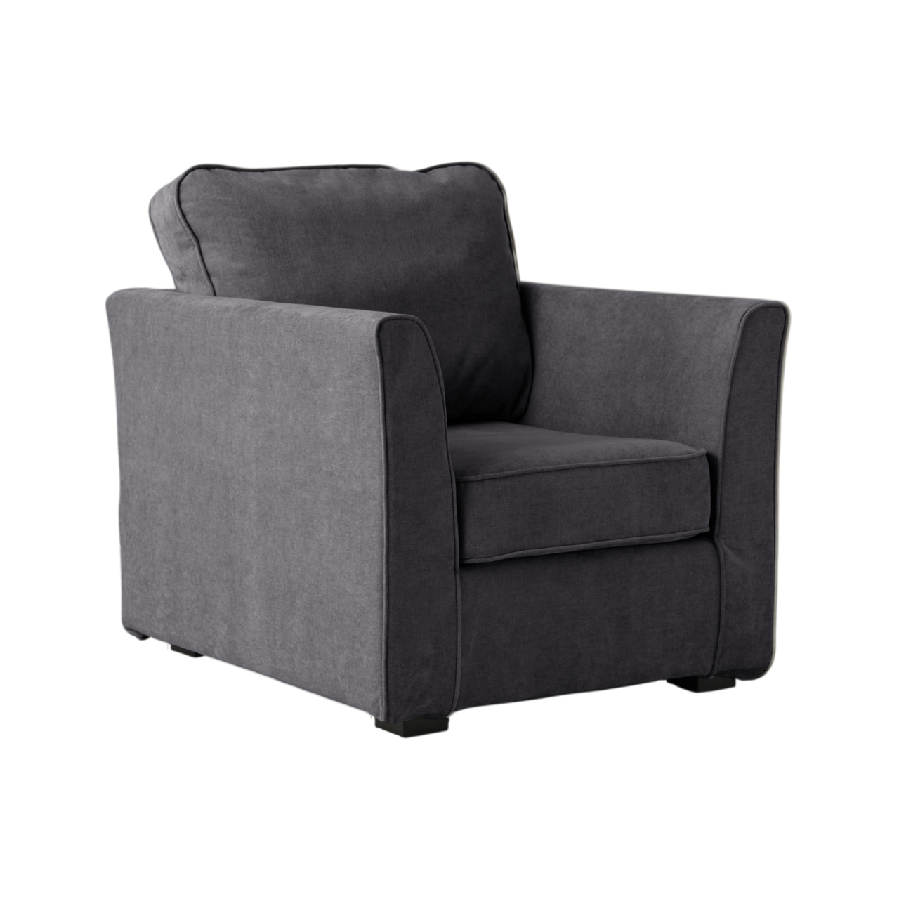 01 de canapes et fauteuils fauteuils niv inf camif signature gris tissus marbella camif 100396574113 CAMIF SIGNATURE - Fauteuil tissu déhoussable Marbella