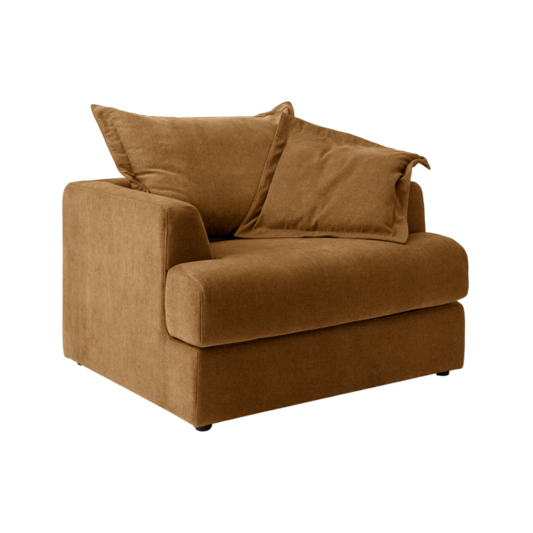 01 de canapes et fauteuils fauteuils niv inf camif signature marron tissus pacha camif 100393153951 CAMIF SIGNATURE - Fauteuil tissu Pacha