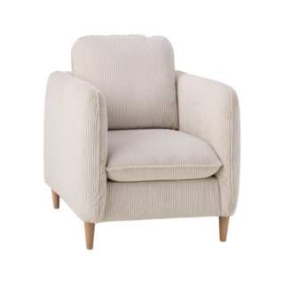 Camif - Fauteuil velours côtelé Portimo