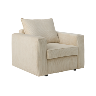 Camif - Fauteuil velours côtelé Otto