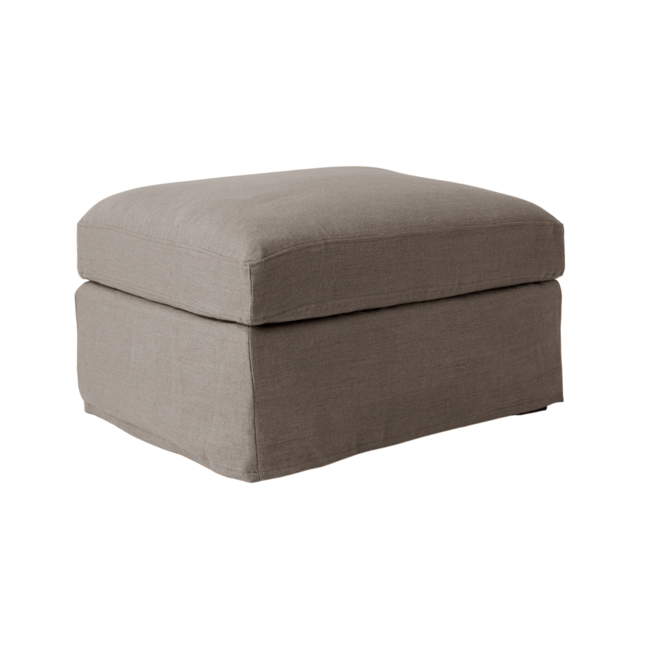 CAMIF SIGNATURE - Pouf lin déhoussable Moëze