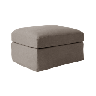 Camif - Pouf lin déhoussable Moëze