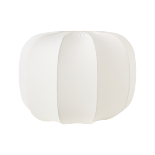 Abat-jour pour suspension stretch rosace blanche Rachel par la marque Camif Camif - Abat-jour pour suspension stretch rosace blanche Rachel