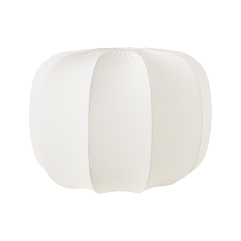 01 de deco abat jour camif signature blanc tissus n camif 10039400 CAMIF SIGNATURE - Abat-jour pour suspension stretch rosace blanche Rachel