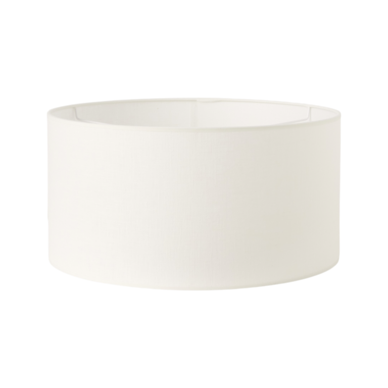 ESSENTIELS PAR CAMIF - Abat-jour pour suspension tissu blanc 40 cm Rania