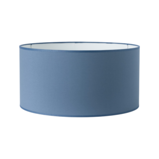Camif - Abat-jour pour suspension tissu bleu marine 40 cm Raphaëlle