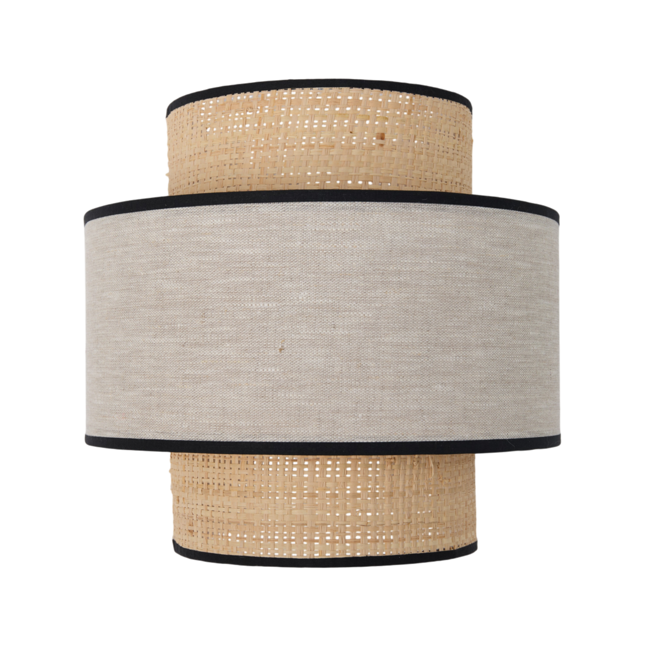 01 de deco appliques murales interieur camif signature beige lin n camif 10039420 CAMIF SIGNATURE - Applique beige et noir Ruby