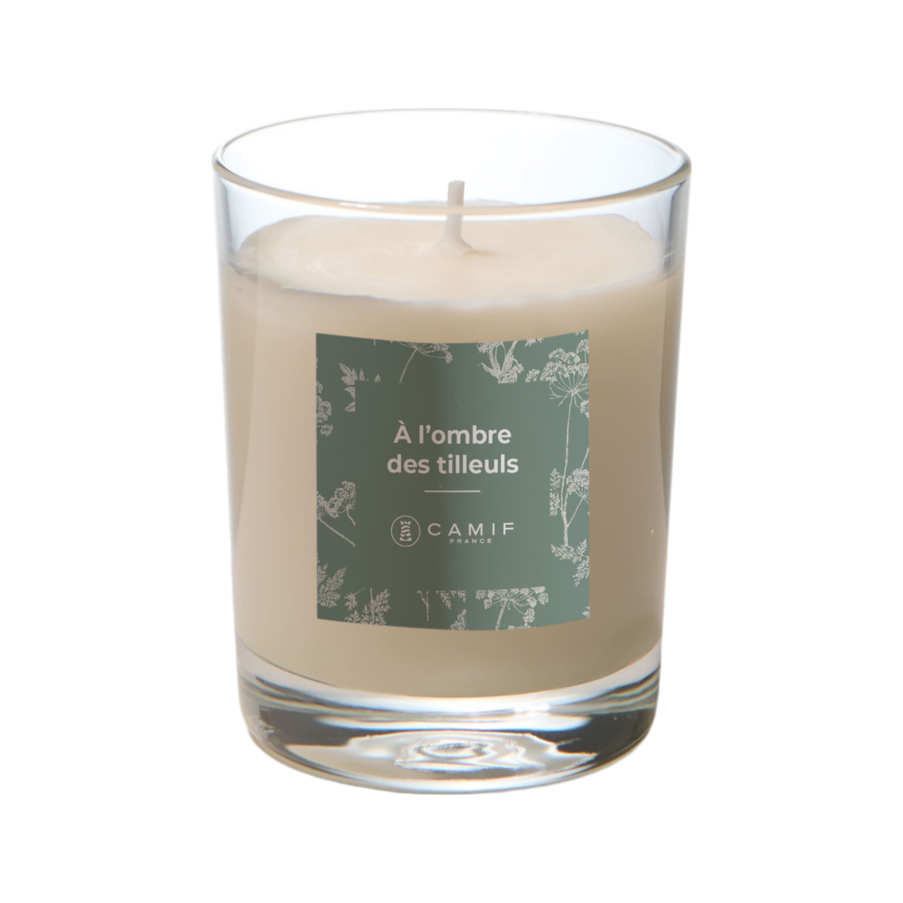01 de deco bougies bertaud transparent vegetale n n 10039050 CAMIF SIGNATURE - Bougie parfumée À l'ombre des tilleuls