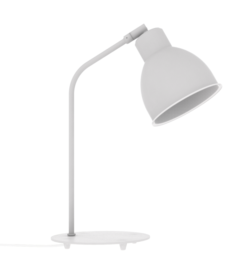 ESSENTIELS PAR CAMIF - Lampe à poser Stan - Aluminor