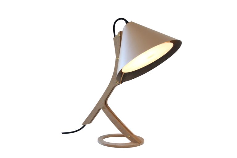 01 de deco lampes camif beige cuir a completer n 10039454 CAMIF SIGNATURE - Lampe à poser Silence cuir beige