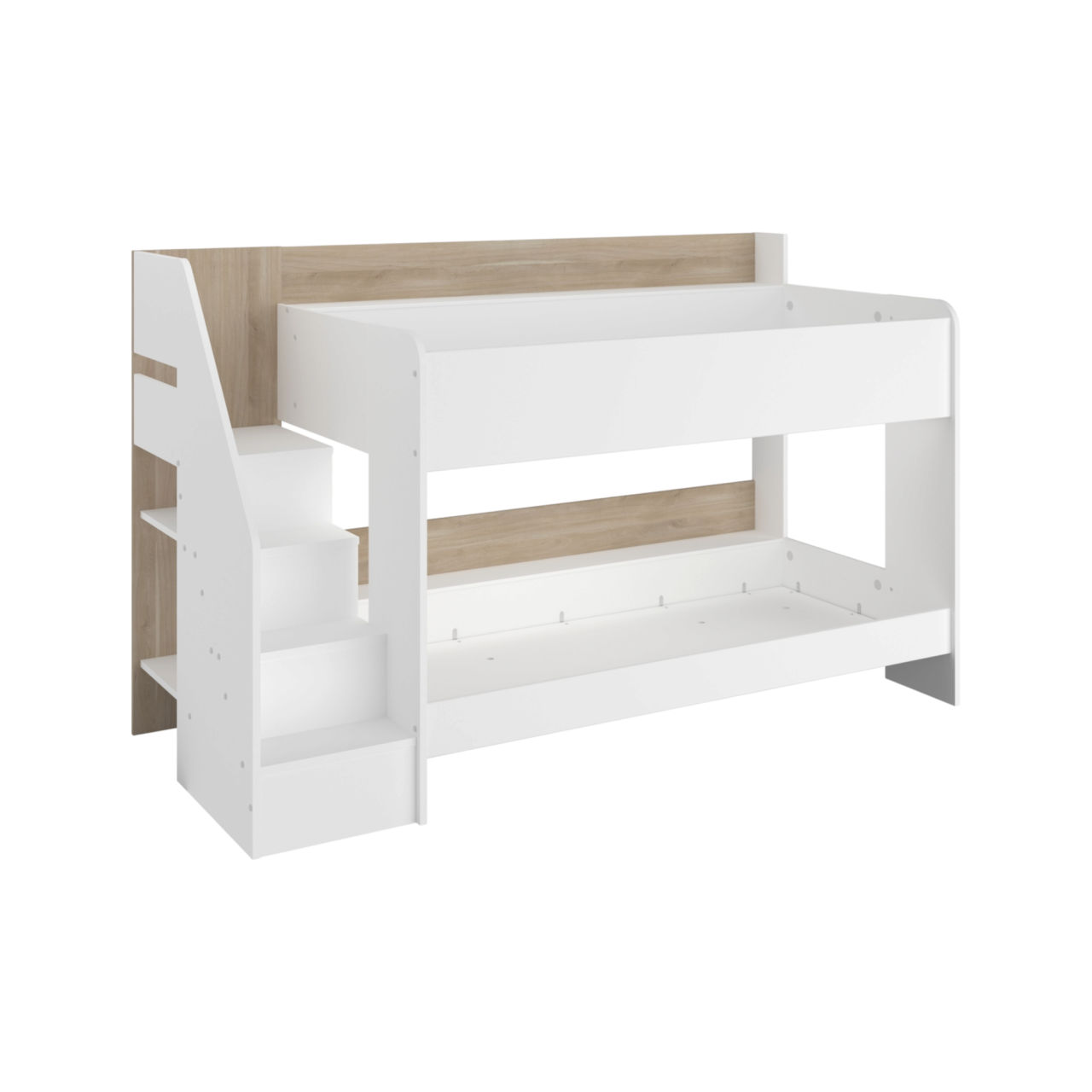 01 de enfant lits superposes camille par camif bois clair bois n n 10040070 CAMILLE PAR CAMIF - Lits superposés avec tiroir en option Parker