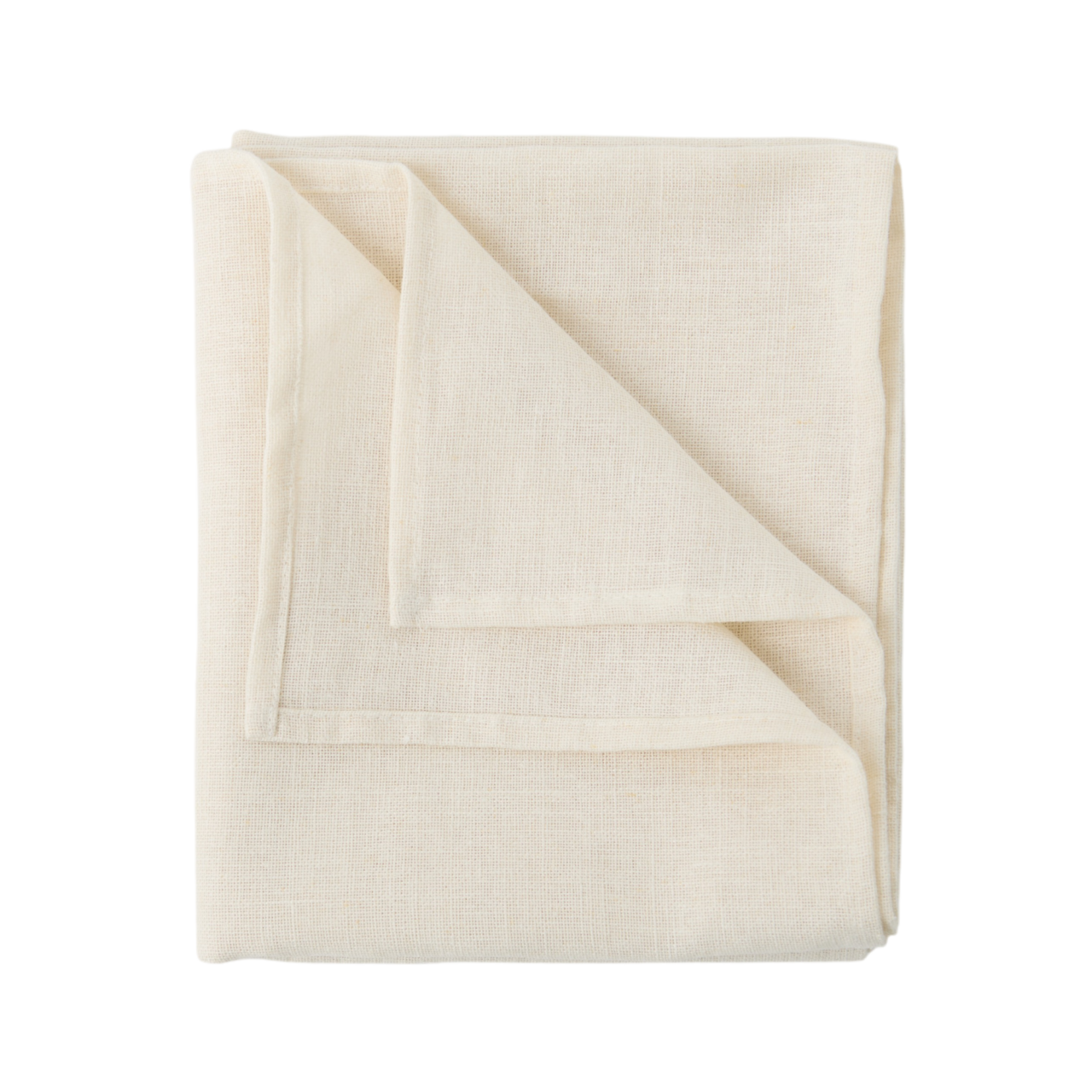 01 de linge de maison chemins et sets de table camif signature blanc lin lina camif 100395494474 CAMIF SIGNATURE - Chemin de table lin Lina