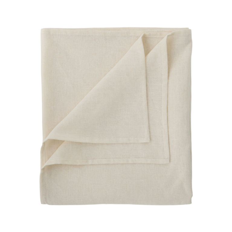 01 de linge de maison nappes camif signature blanc lin lina camif 100395454470 CAMIF SIGNATURE - Nappe lin Lina