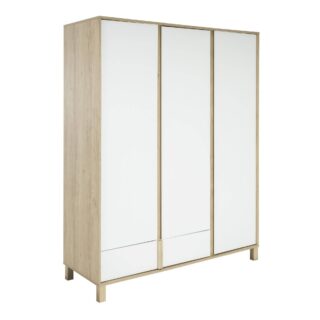 Armoire 3 portes 1 tiroir Gabrielle par la marque Camif Camif - Armoire 3 portes 1 tiroir Gabrielle
