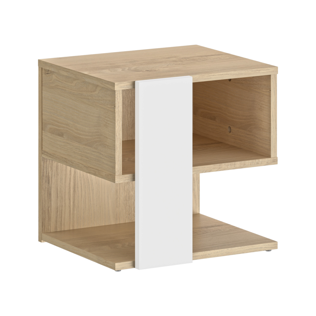 01 de meubles chevets essentiels par camif bois clair bois gabrielle n 10039926 ESSENTIELS PAR CAMIF - Table de chevet Gabrielle