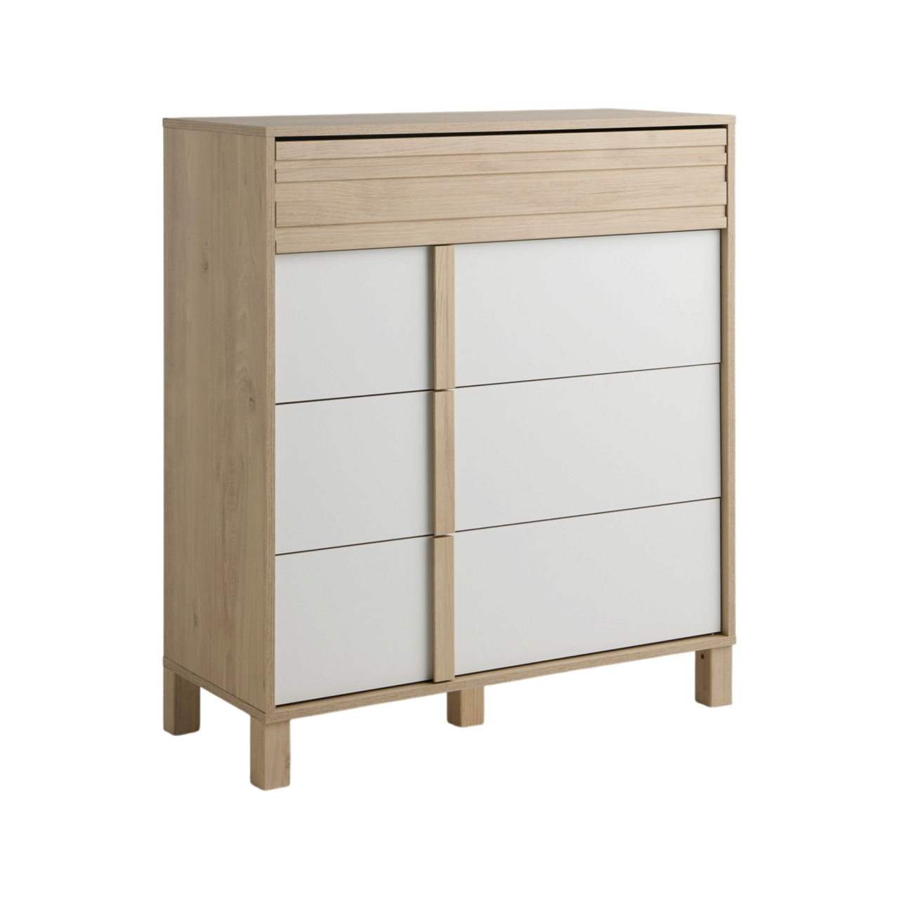 ESSENTIELS PAR CAMIF - Commode 4 tiroirs Gabrielle