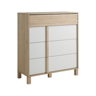 Commode 4 tiroirs Gabrielle par la marque Camif Camif - Commode 4 tiroirs Gabrielle