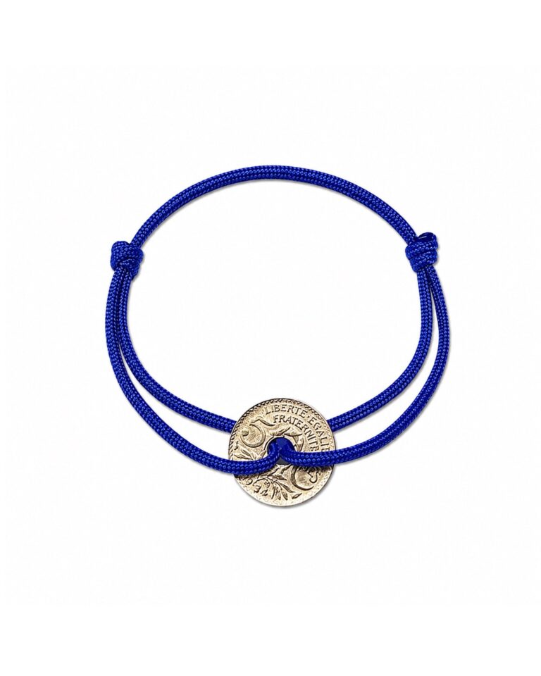 LE SOU FRANÇAIS - Bracelet Louvre - 5 centimes or - Majorelle