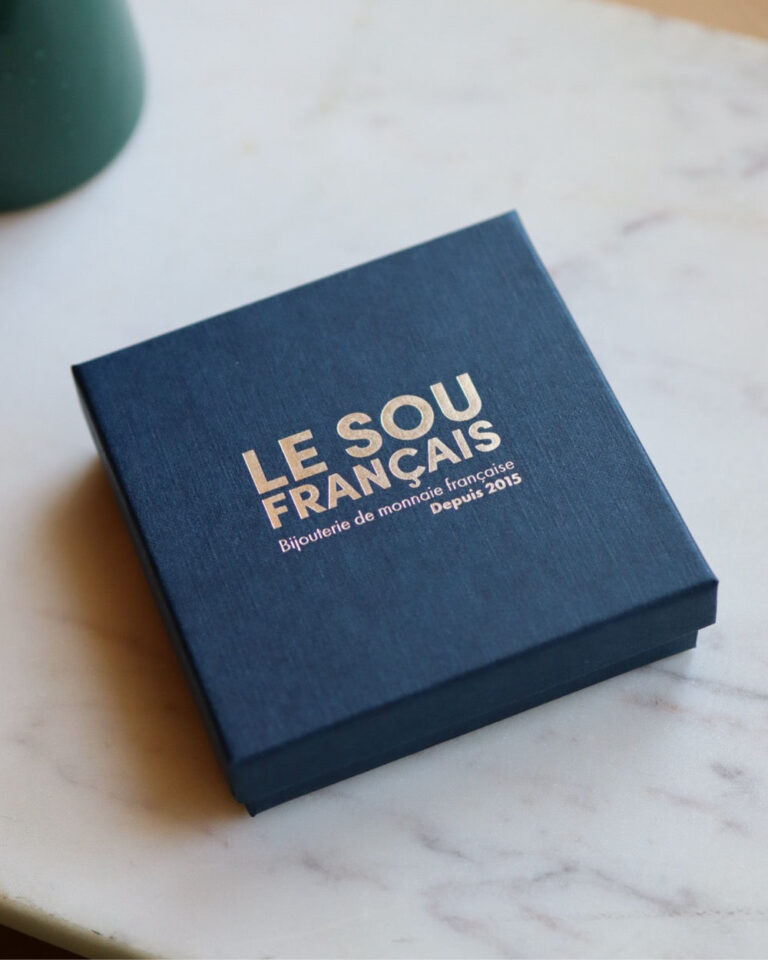 Le Sou Français - Bracelet le T - 10 centimes argent - Beige