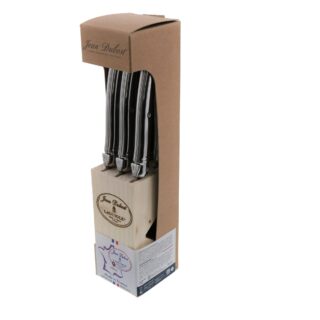 Camif - Bloc de 6 couteaux Laguiole inox – Jean Dubost