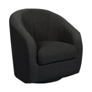 Fauteuil relax pivotant tissu Colin par la marque Camif Camif - Fauteuil relax pivotant tissu Colin