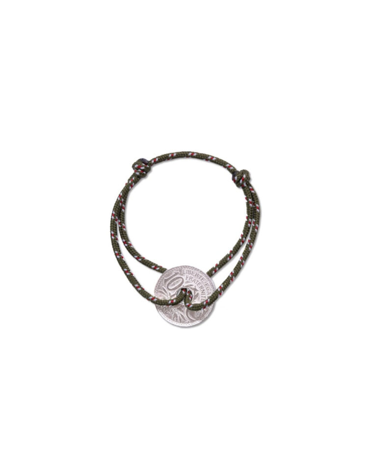 Le Sou Français - Bracelet Vincennes - 10 centimes argent - Intrépide