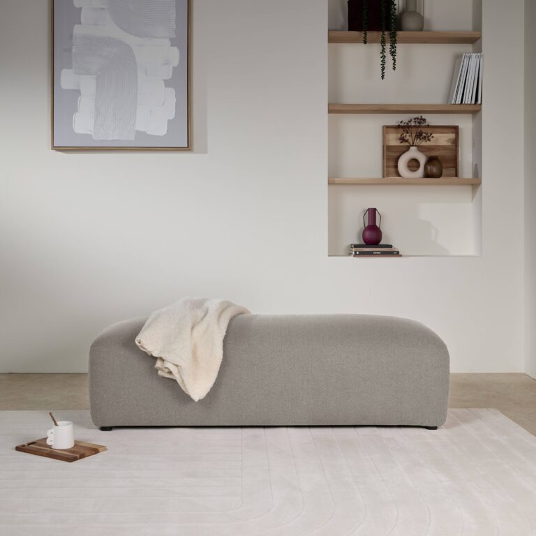 CAMIF SIGNATURE - Grand pouf tissu Pavel