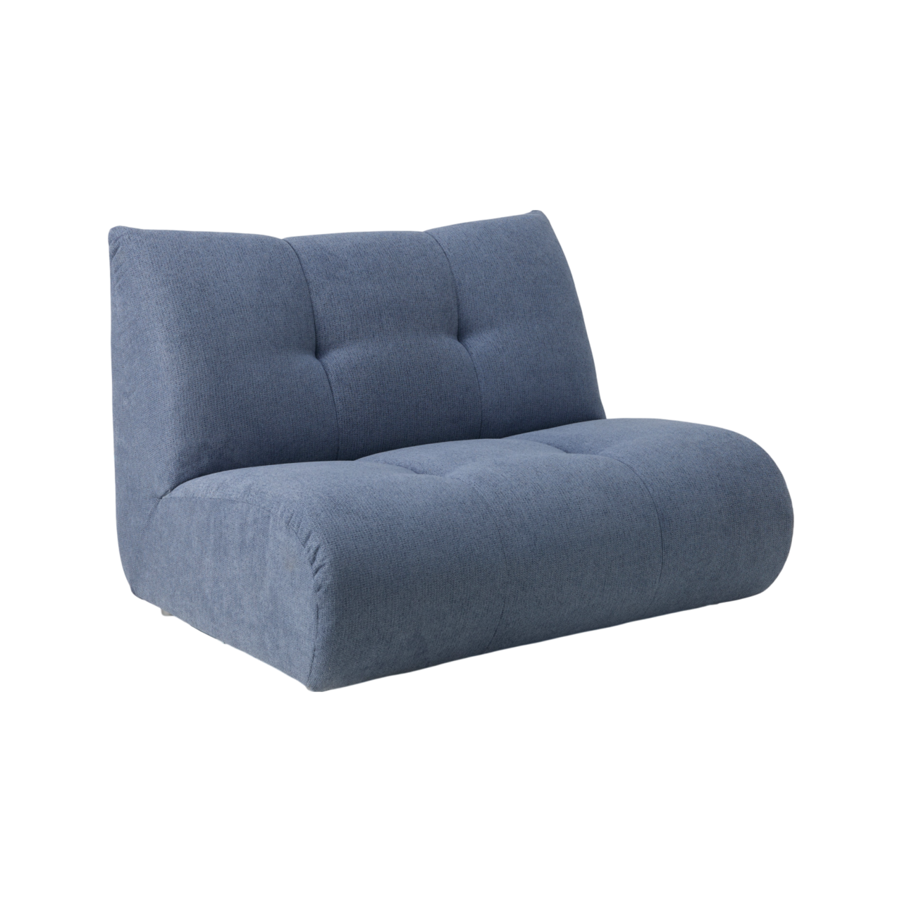 04 de canapes et fauteuils canapes modulables camif bleu tissus benny camif 100391232104 CAMIF SIGNATURE - Grande chauffeuse pour canapé modulable tissu Benny